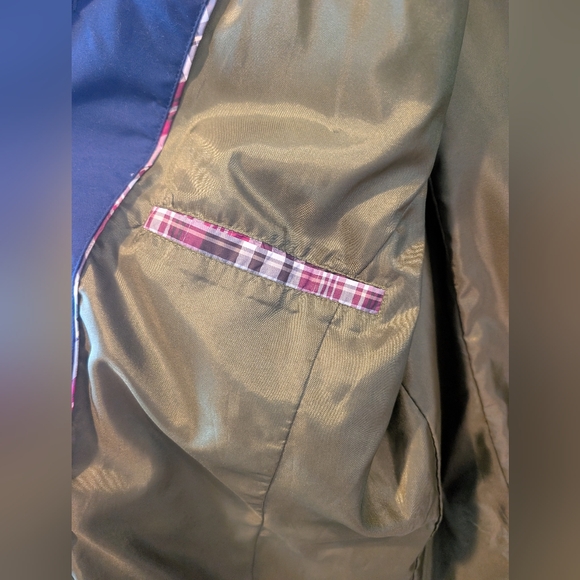 Lands End Long Raincoat - Picture 4 of 7